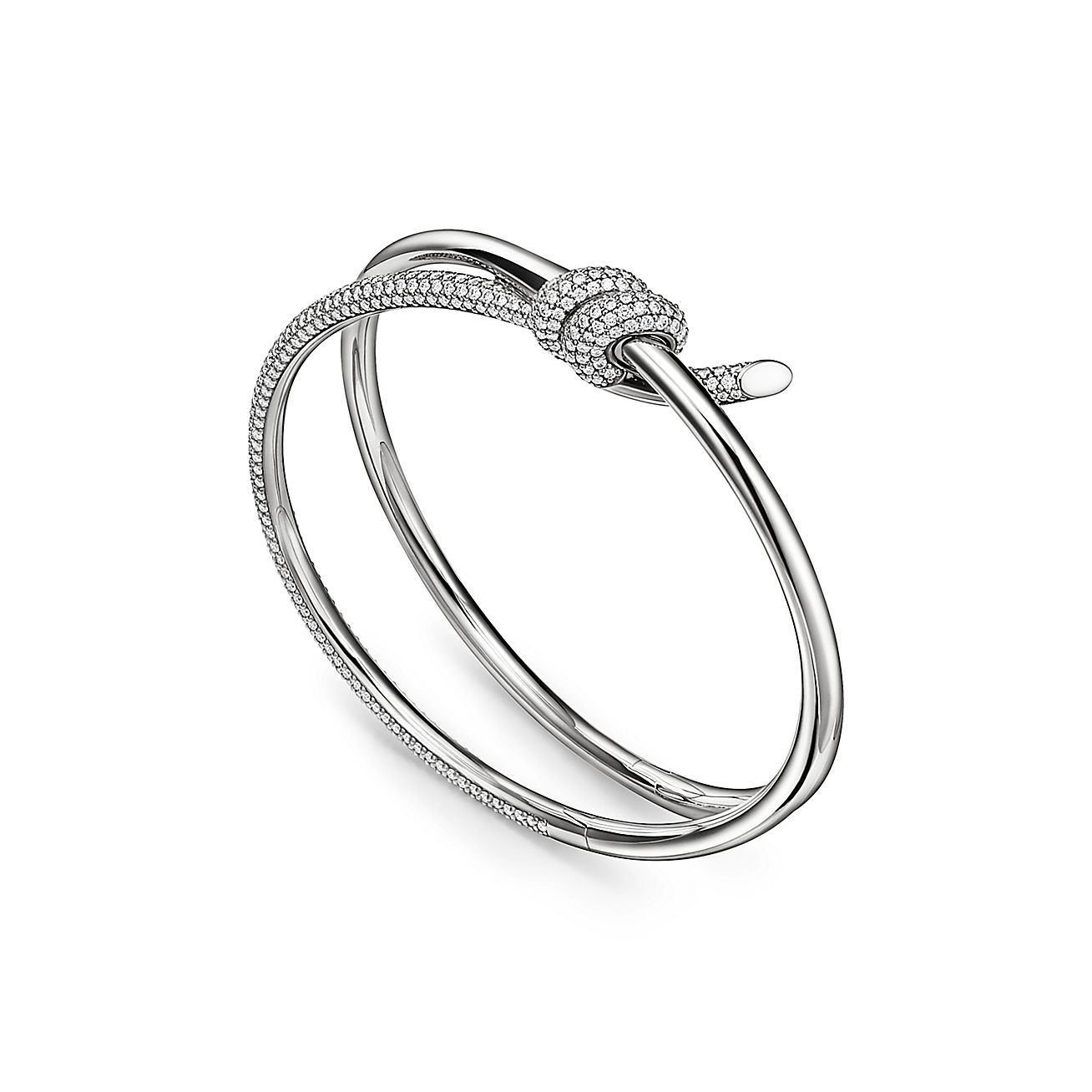 K DOUBLE ROW BRACELET WITH DIAMONDS, YELLOW GOLD